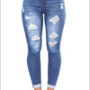 Jeans e4.1 | Proteck’d Apparel - Faux Leather / Blue Denim -