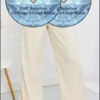 Full Size Drawstring Waist Wide Leg Pants e28 | Emf -