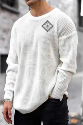 Sweater e68.0 | Proteck’d Apparel - Small / Silver / White -