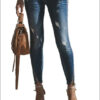 Jeans e8.0 | Proteck’d Apparel - Faux Leather / Blue Denim -